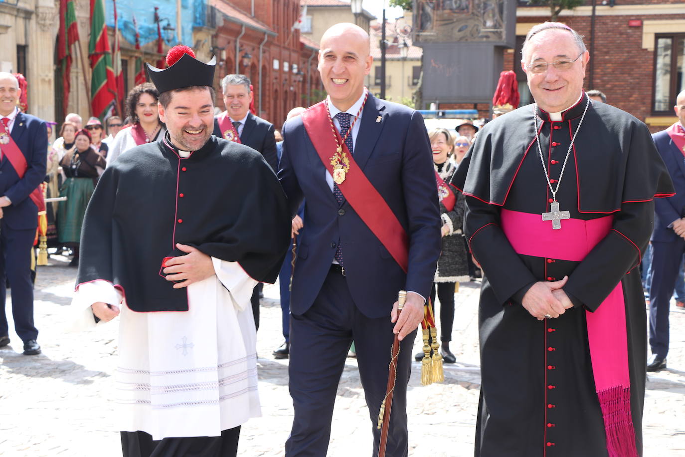 Ceremonia de las Cabezadas en León