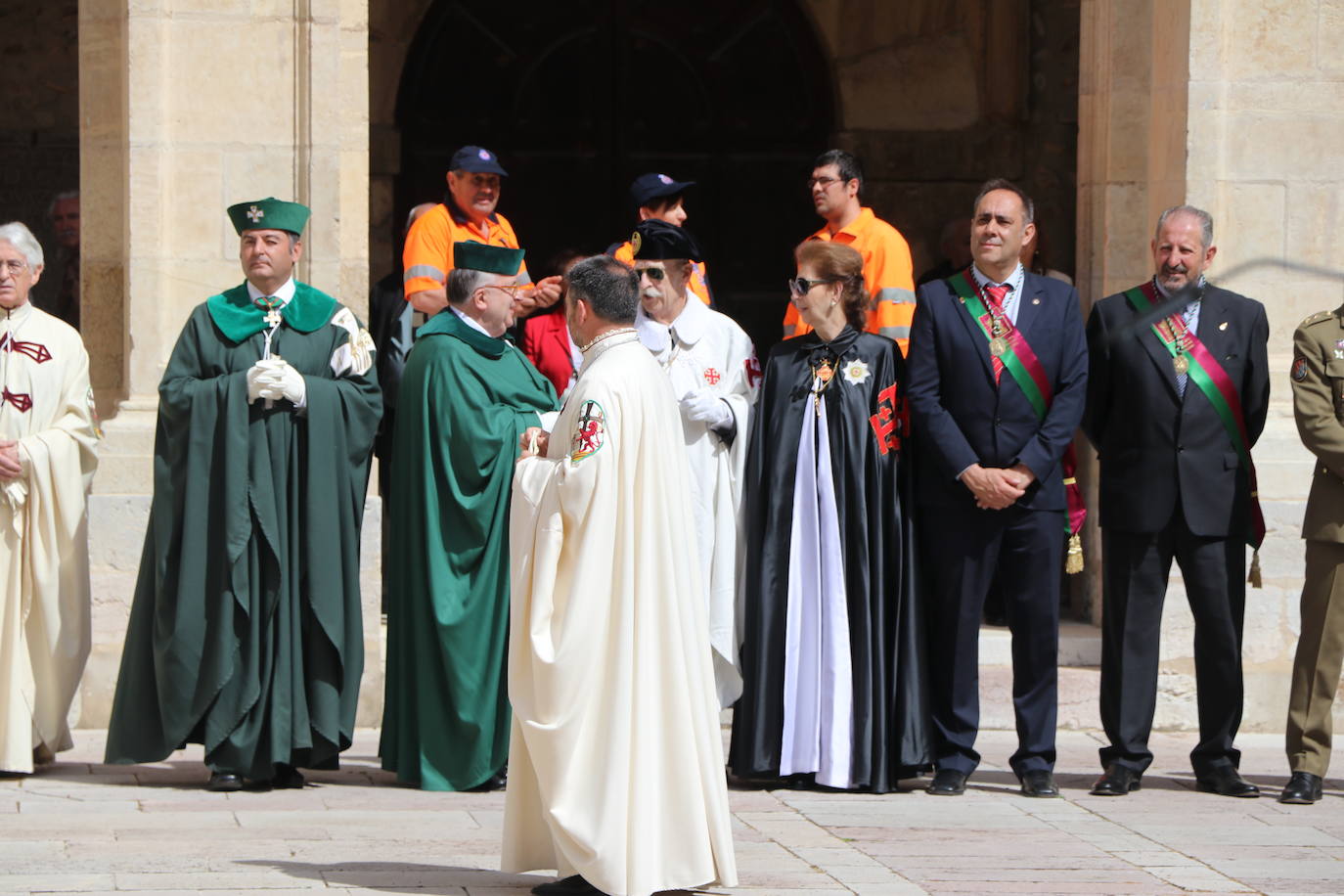 Ceremonia de las Cabezadas en León