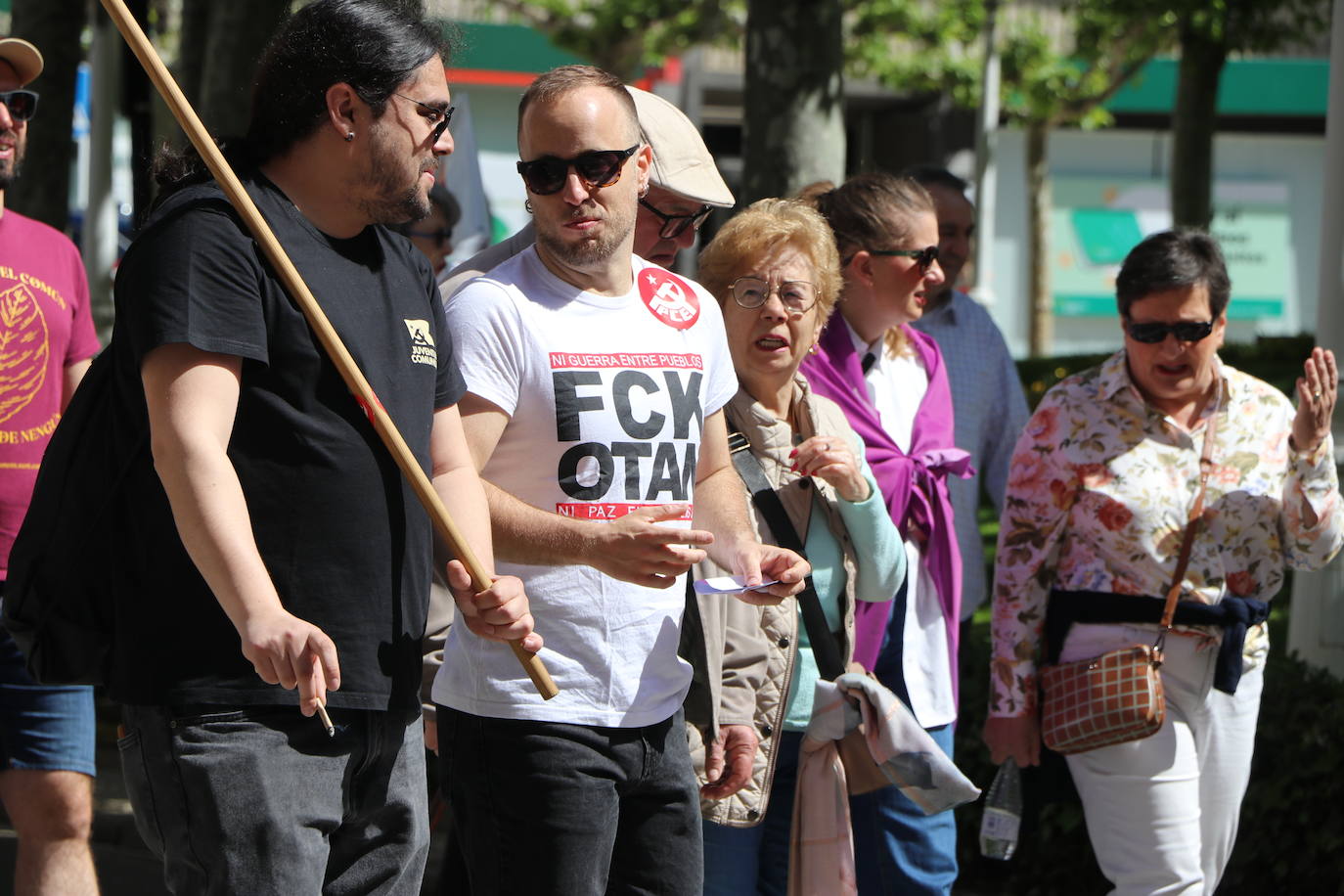 Manifestación del Primero de Mayo en León