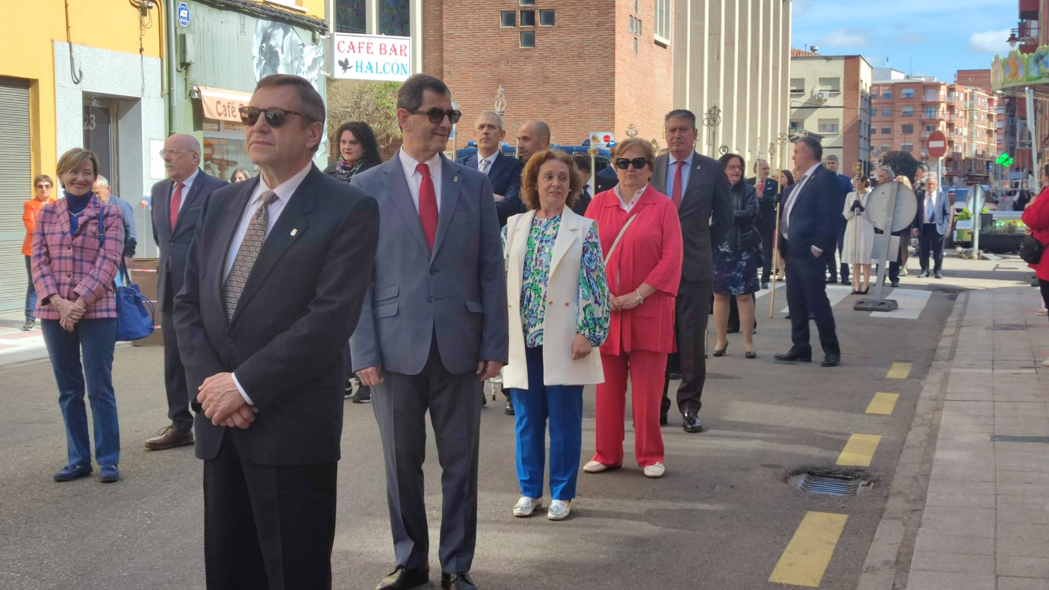 Procesión por las calles de León