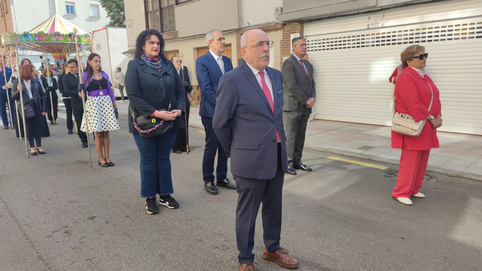 Procesión por las calles de León