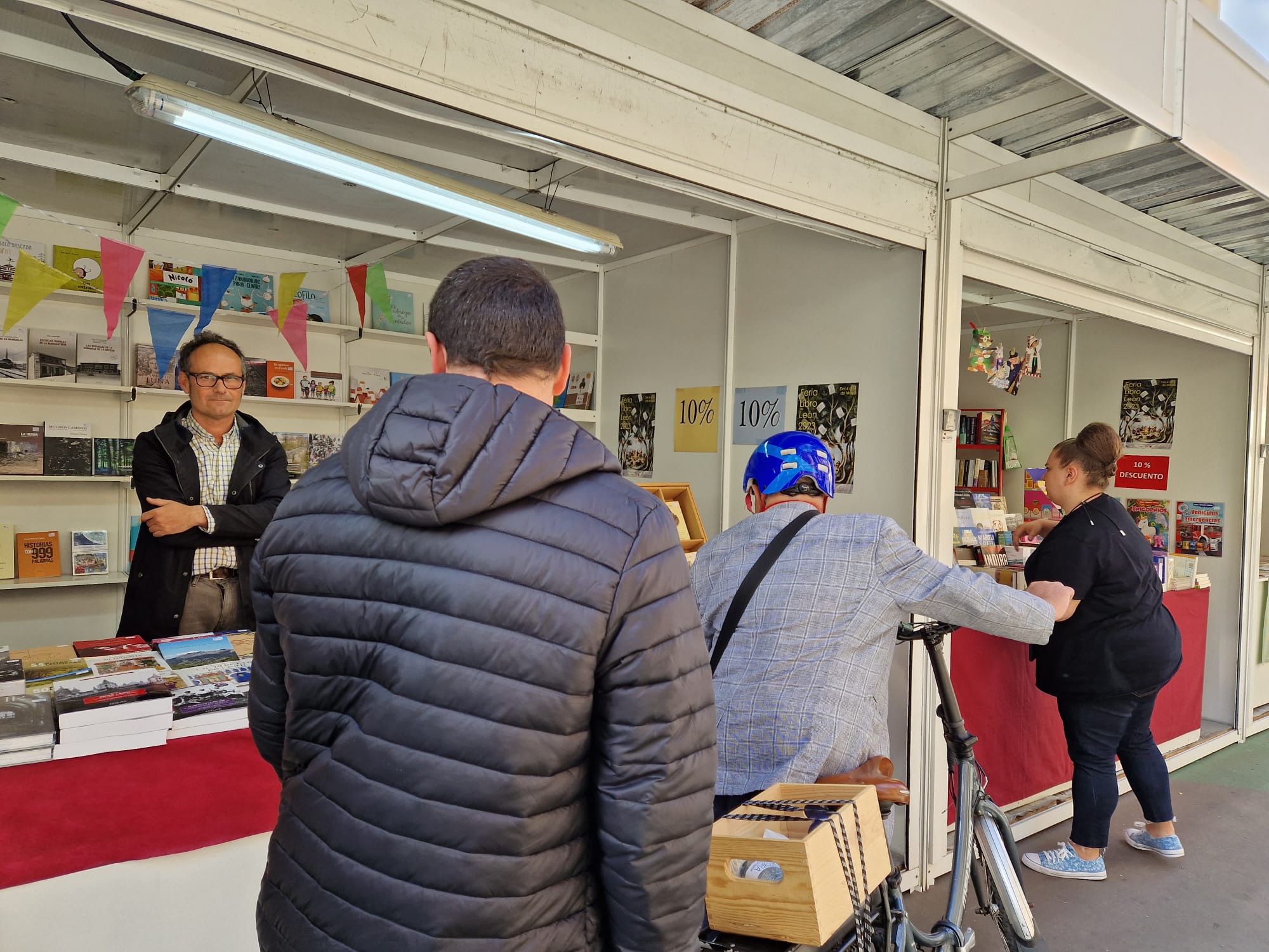 Inaguración Feria del Libro en León