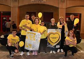 Valencia de Don Juan se viste de amarillo por el Día Mundial de la Osteogéneis imperfecta