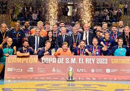 El Barça revalidó su corona en la Copa del Rey por décima temporada consecutiva.