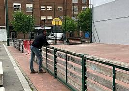 Parque en el que se pide mejorar la instalación para evitar problemas.