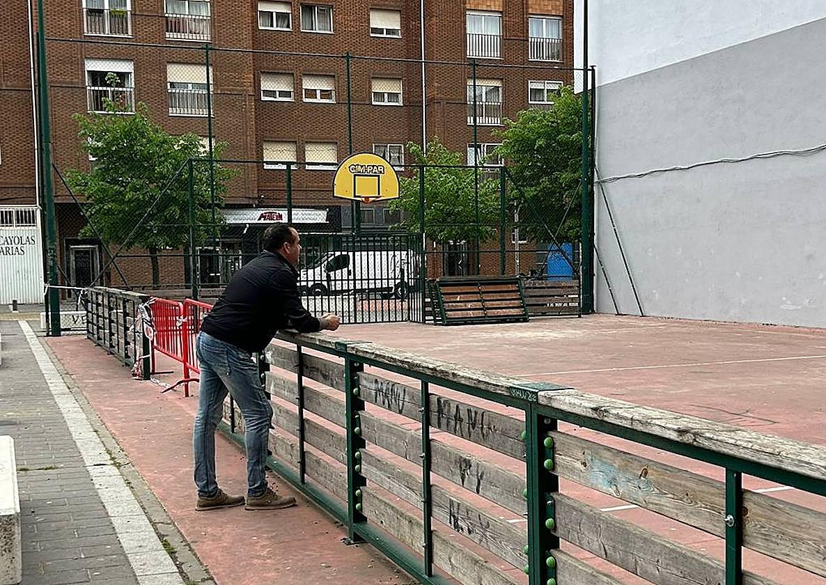 Parque en el que se pide mejorar la instalación para evitar problemas.