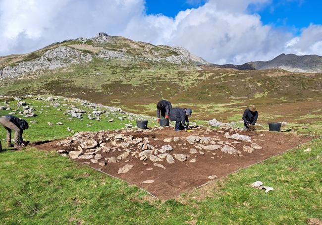 Imagen de una de las zonas en las que se realizan las excavaciones.