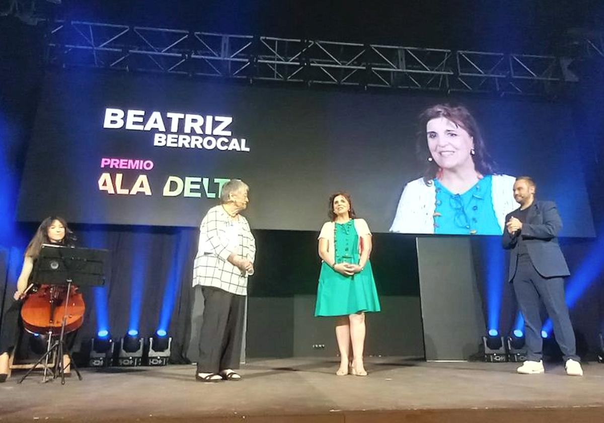 Beatriz Berrocal protagonizó, en la gala 'La Magia de las Palabras', uno de los momentos más emotivos de la noche,