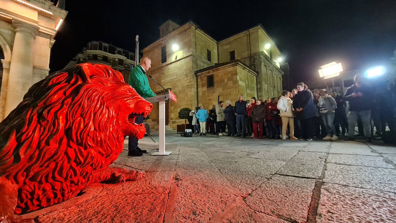 Diez tira de gestión y pide el voto de los leoneses