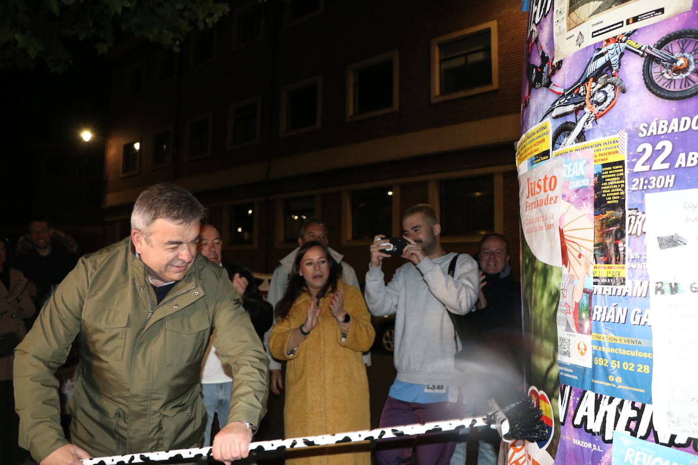 Justo Fernández da el pistoletazo de salida a la carrera hacia el Ayuntamiento de León con ganas de ser la llave del gobierno