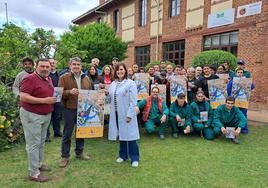 Entrega del reconocimiento como mantenedoras de las Justas Medievales de Hospital de Órbigo.