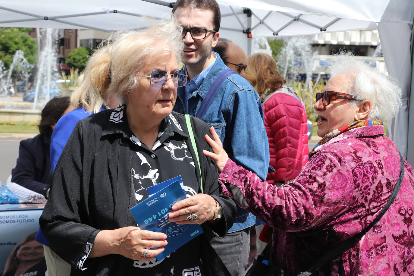 La campaña electoral llega al rastro