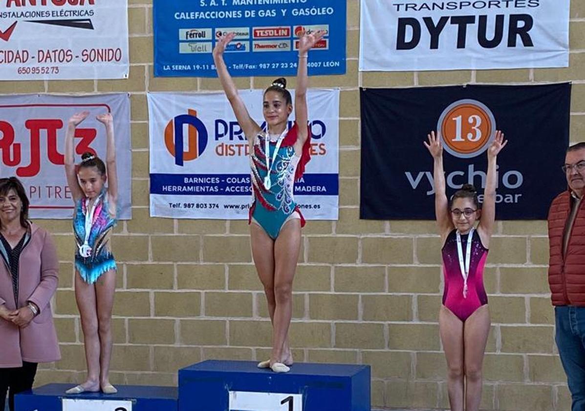 Siete medallas para el Contrapunto en el Provincial de Gimnasia Rítmica