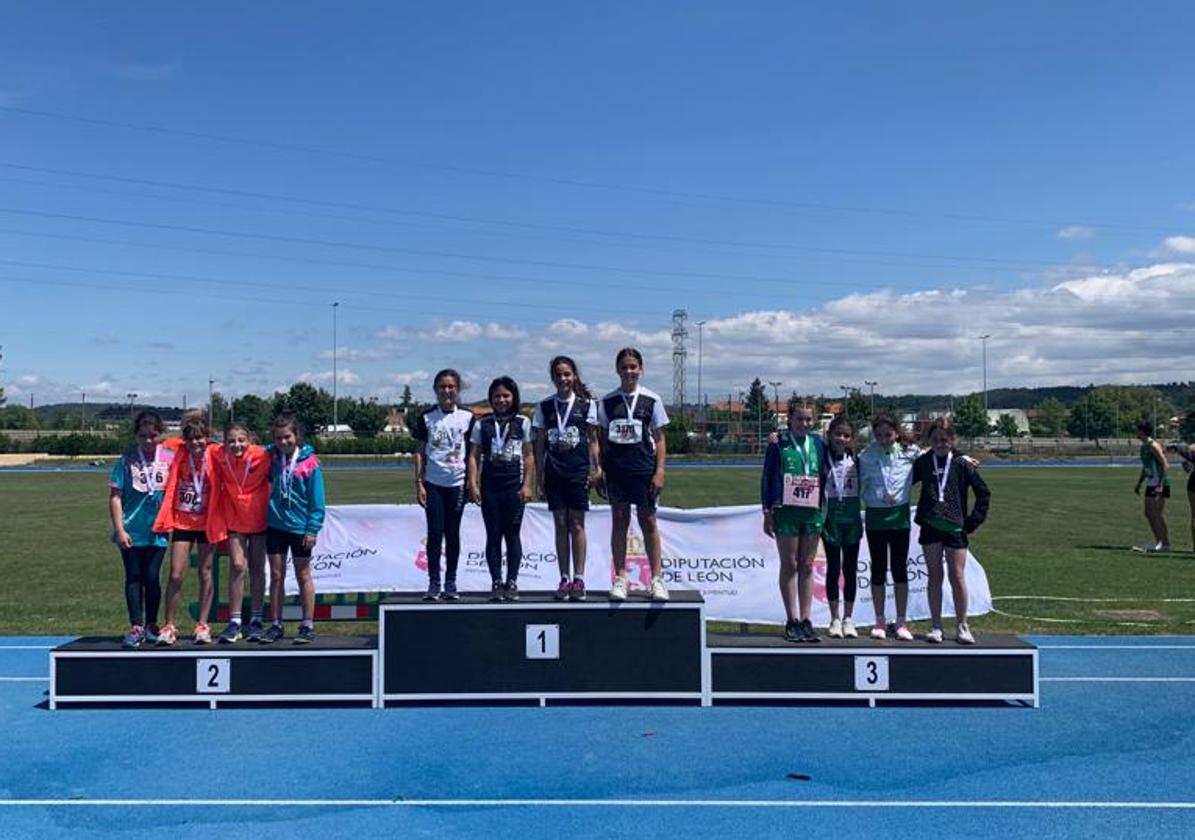 Campeonato provincia de atletismo al aire libre.