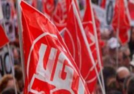 UGT protesta a la Consejería de Sanidad.