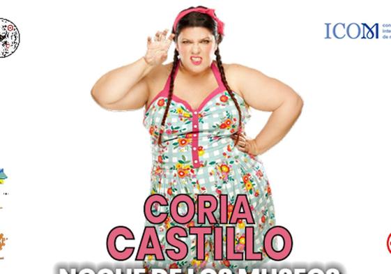 La monologista Coria Castillo llega la MSM.