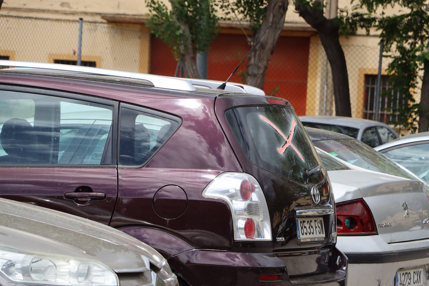 Vehículos en el depósito municipal de la grúa