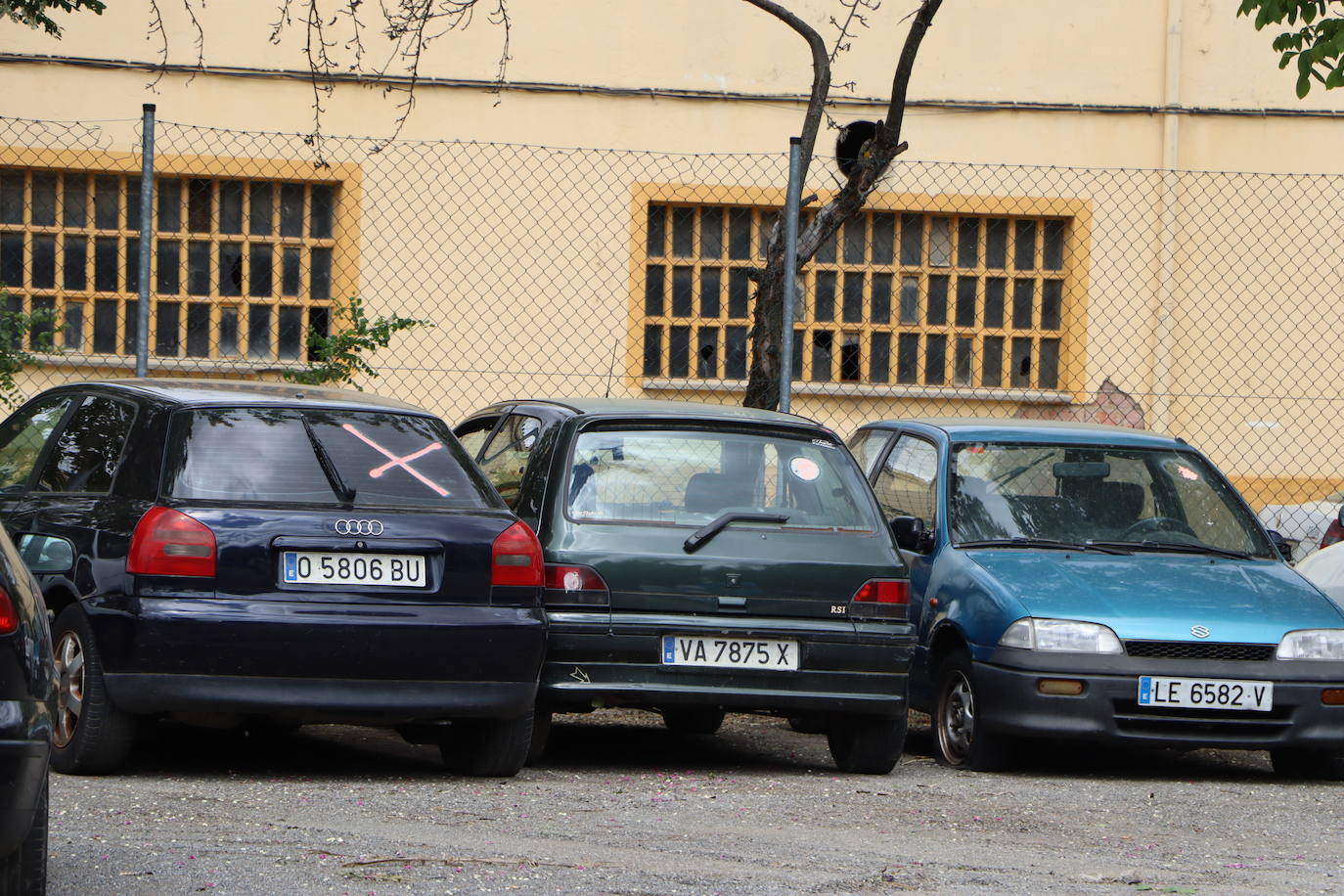 Vehículos en el depósito municipal de la grúa