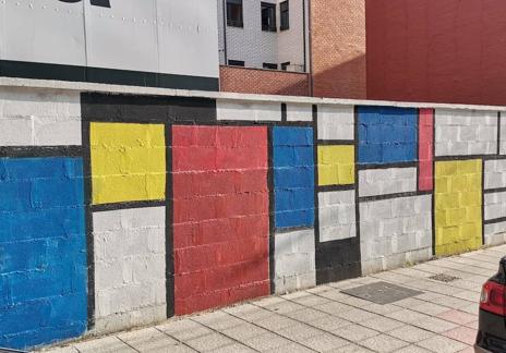 Imagen secundaria 1 - Una obra de Mondrian en León