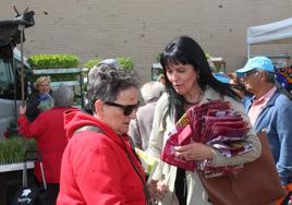 La candidata a la alcaldía de San Andrés del Rabanedo, Ana María Fernández Caurel.