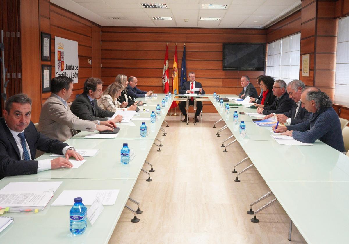 Reunión del Consejo Agrario de Castilla y León.