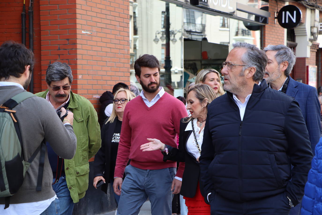 García-Gallardo apoya a Blanca Herreros en León