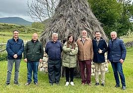 Visita a Acebedo junto a la candidatura socialista del municipio.
