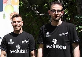 Aarón Miñambres y Rubén Castellanos.