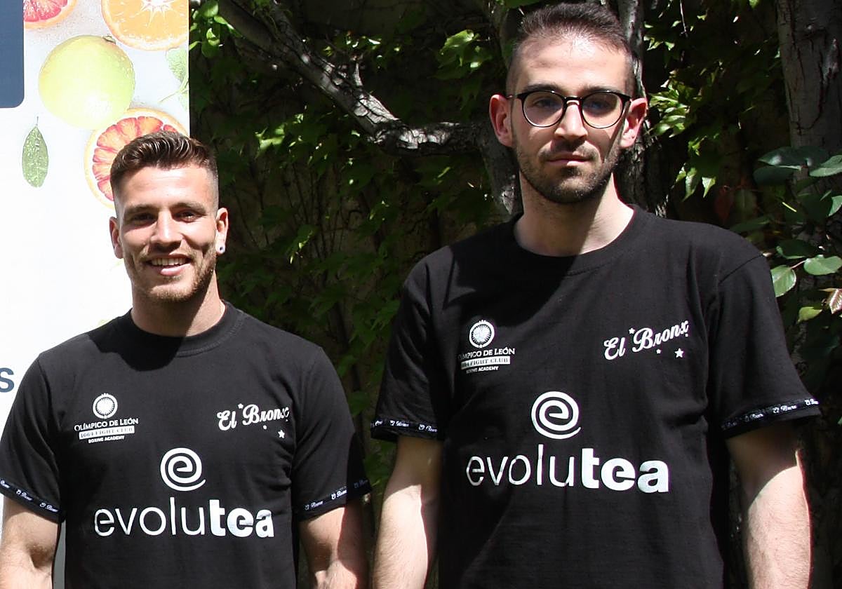 Aarón Miñambres y Rubén Castellanos.