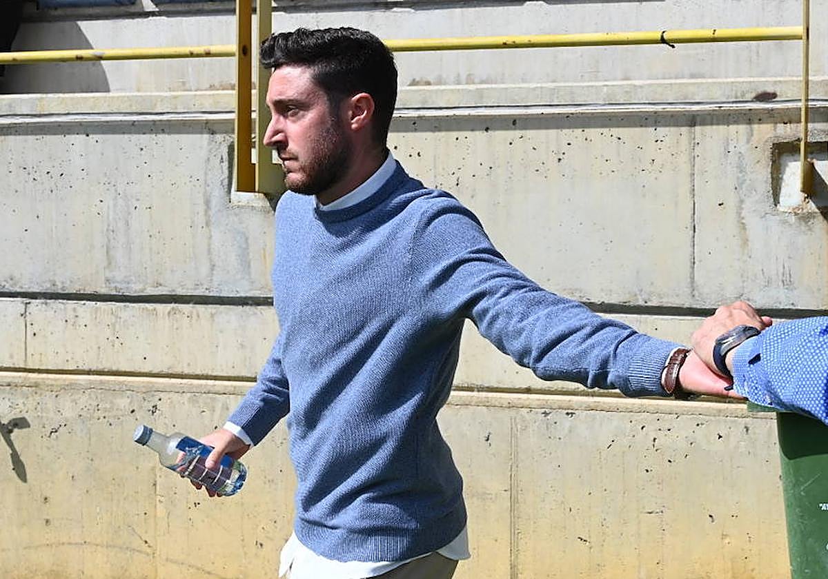 Isra Martínez, entrenador de la Cultural.