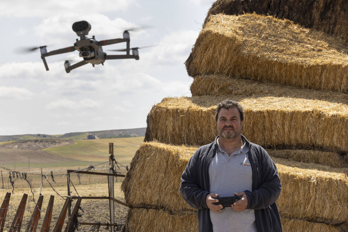 Trabajo rural, a vista de pájaro
