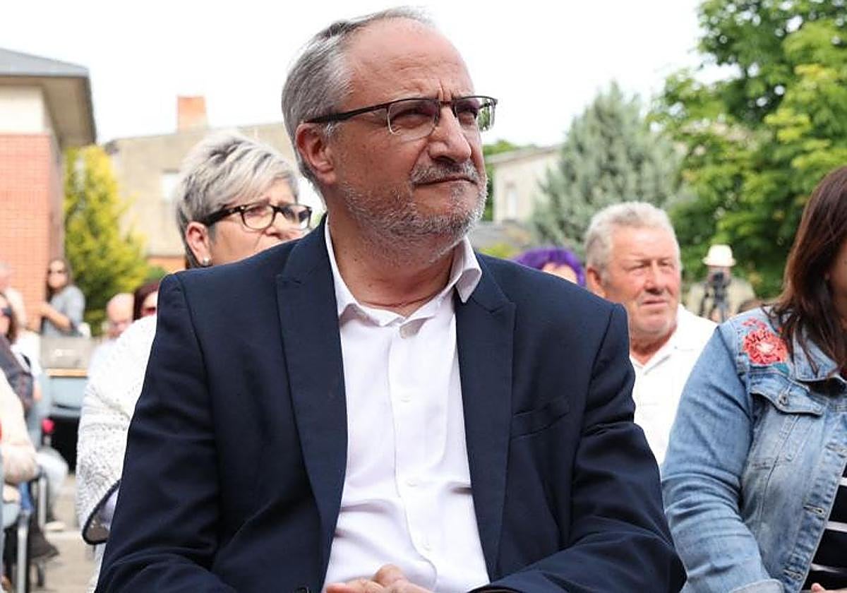 Olegario Ramón, canddidato del PSOE a la alcaldía de Ponferrada.