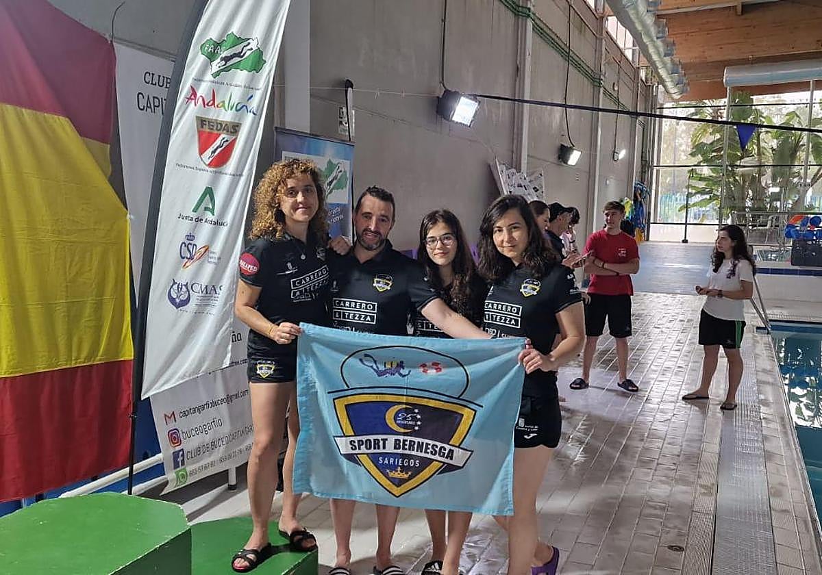 Deportistas leoneses del Sport Bernesga.