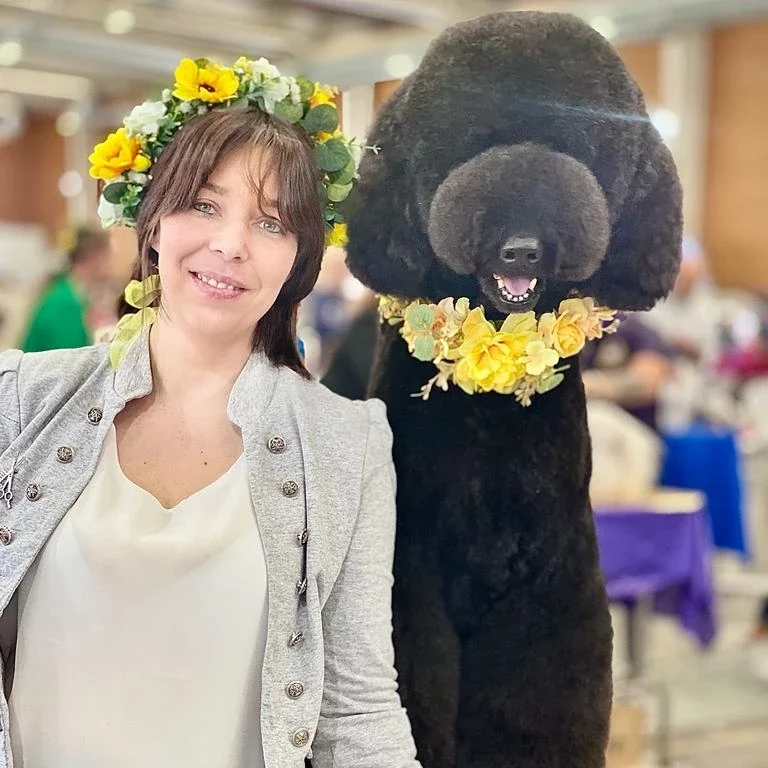 La leonesa Verónica Paz, bronce en el Campeonato de peluqería canina