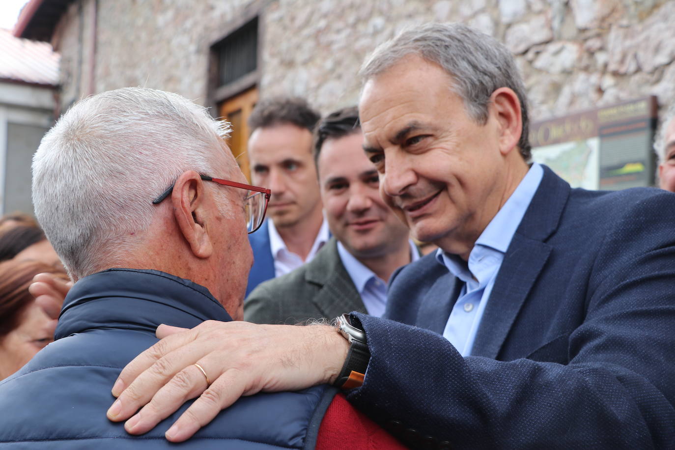 Zapatero visita Cistierna