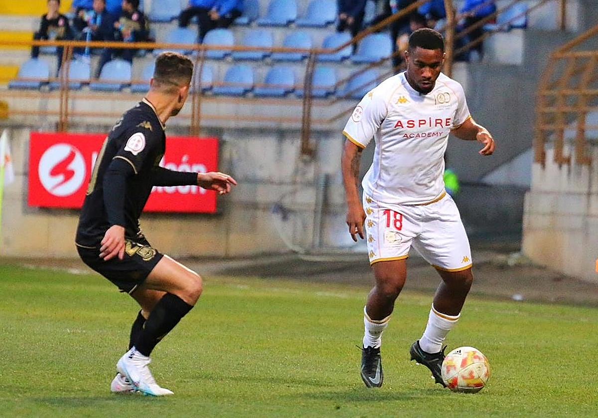 Andy Kawaya, en un partido con la Cultural.