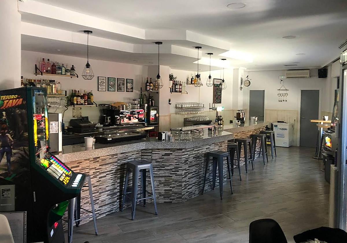 Imagen del interior del Bar Plaza Villaobispo.