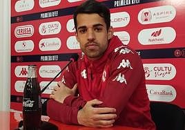 Alberto Solís, en sala de prensa.