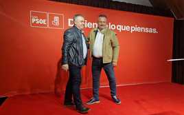 Santos Cerdán respalda al PSOE de Camponaraya recordando que «los avances se consiguen de la mano del socialismo y de alcaldes como Morán» | El secretario de Organización del PSOE, Santos Cerdán, y el secretario general del PSOE de León, Javier Alfonso Cendón, han arropado a la candidatura socialista de Camponaraya, encabezada por Eduardo Morán