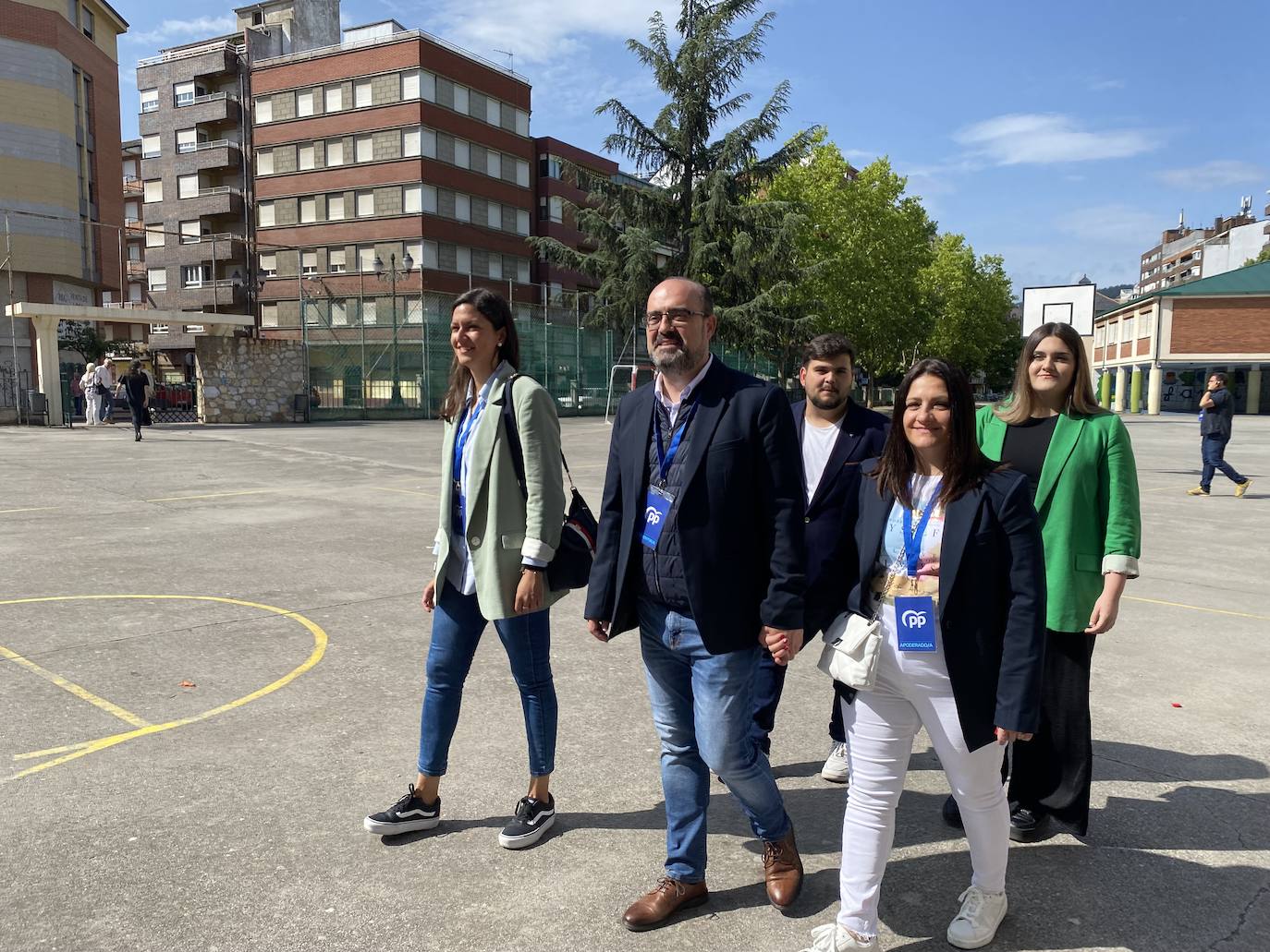 Los candidatos de Ponferrada votan