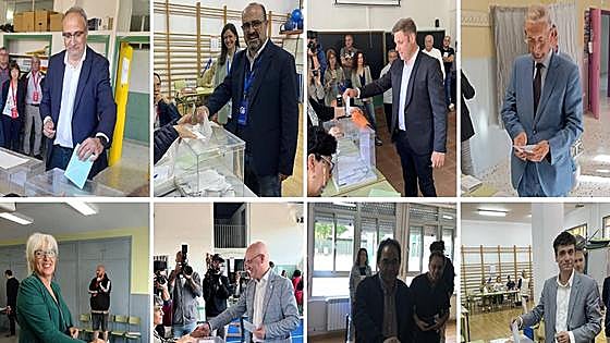 Ponferrada arranca su cita con las urnas con doce candidatos llamando a la participación