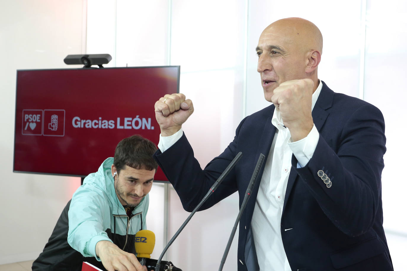 Victoria del PSOE en las elecciones municipales de León