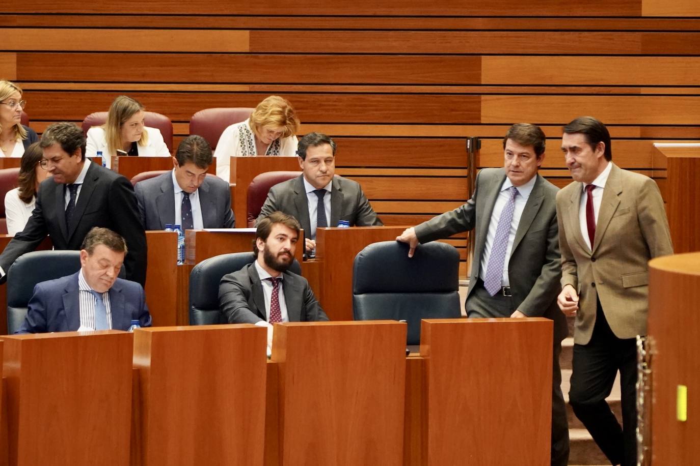 Pleno de las Cortes de Castilla y León