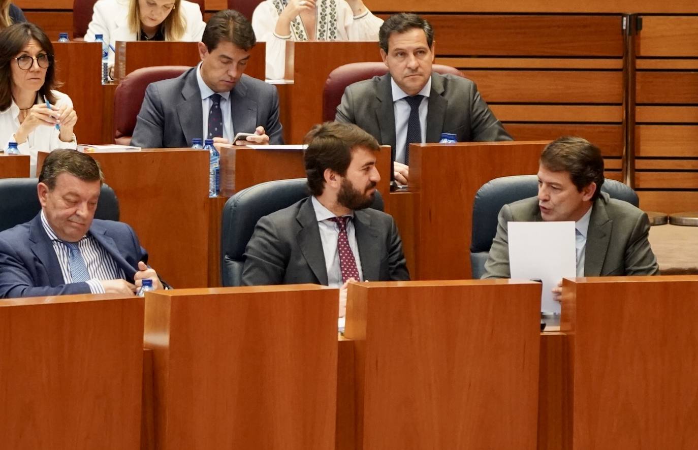 Pleno de las Cortes de Castilla y León