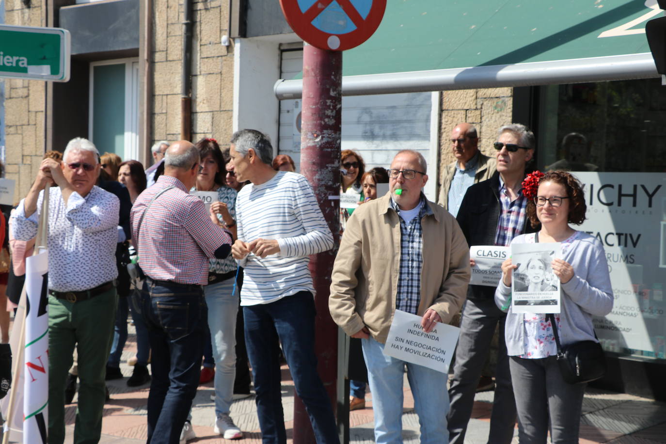 La huelga de los funcionarios de Justicia obliga a suspender 40 juicios diarios en la ciudad de León