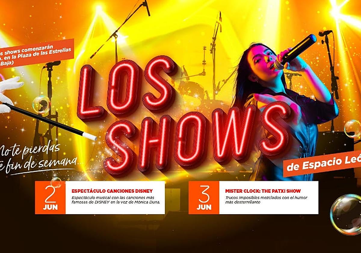 Patxi Show y Mónica Duna, en Espacio León