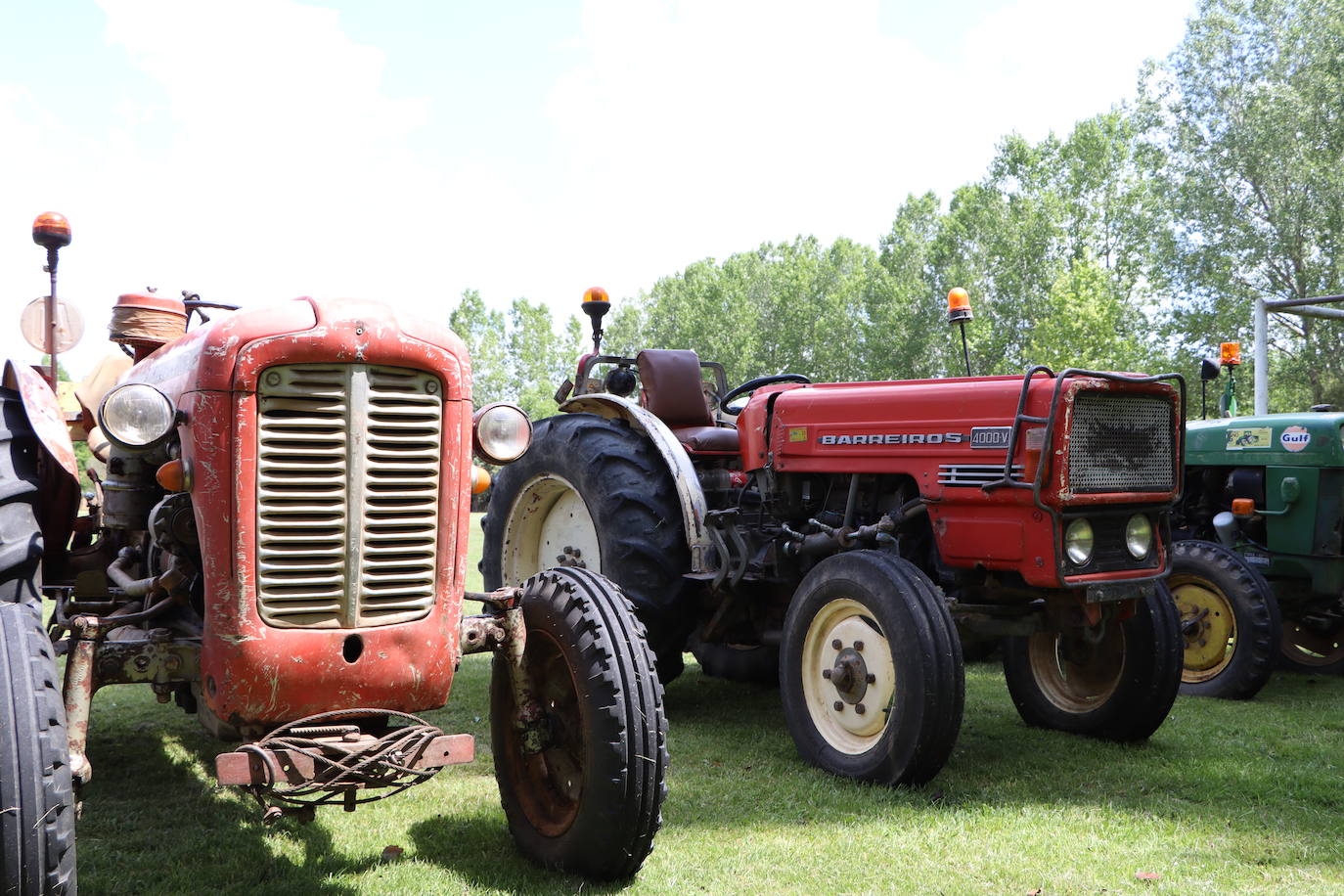 Concentración de tractores antiguos