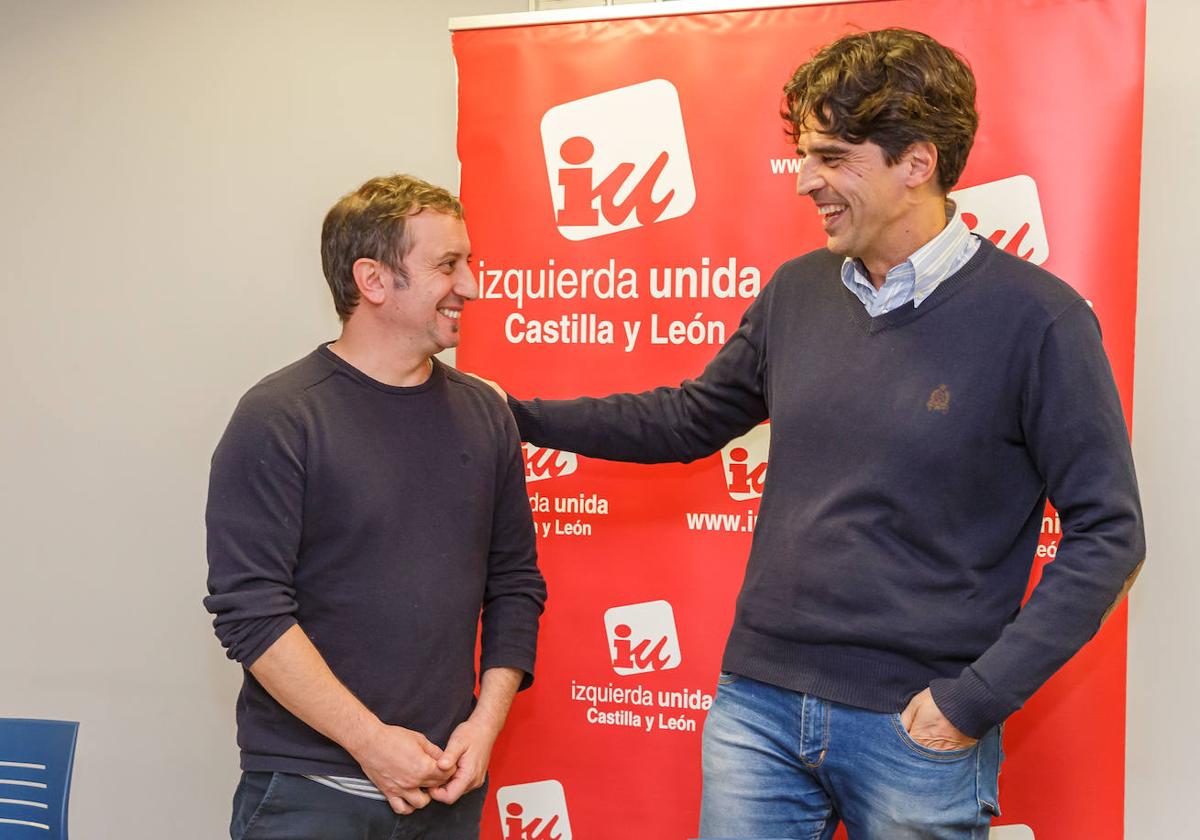 El coordinador autonómico de Izquierda Unida CyL, Juan Gascón