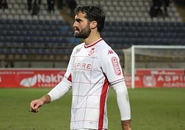 Fran Cruz, en un partido durante su etapa en la Cultural.