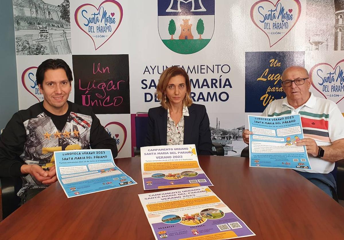 Presentación de las ludotecas y campus deportivos de verano en Satna María del Páramo.